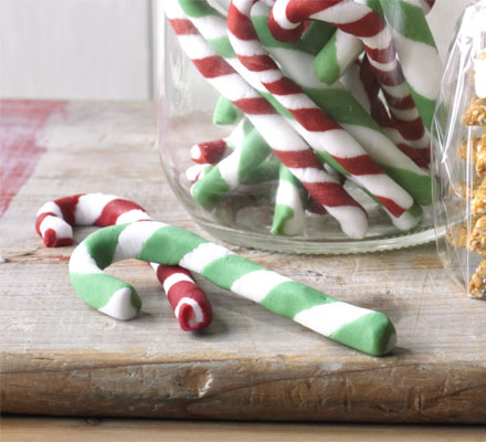 Peppermint candy canes