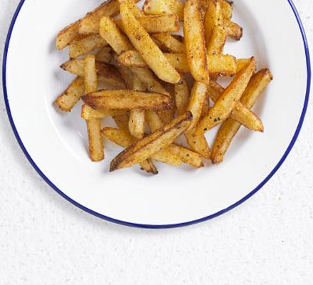 Baked skinny fries