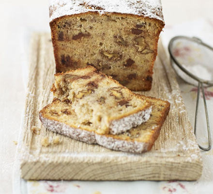 Banana, walnut & chocolate chip loaf