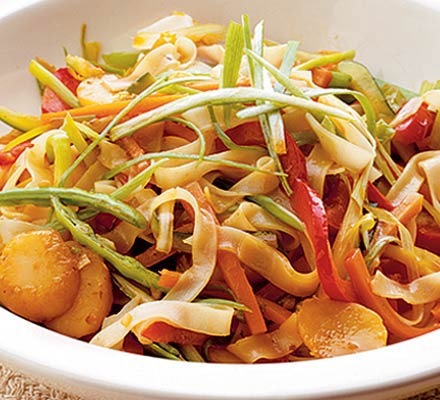 Zesty veggie noodles