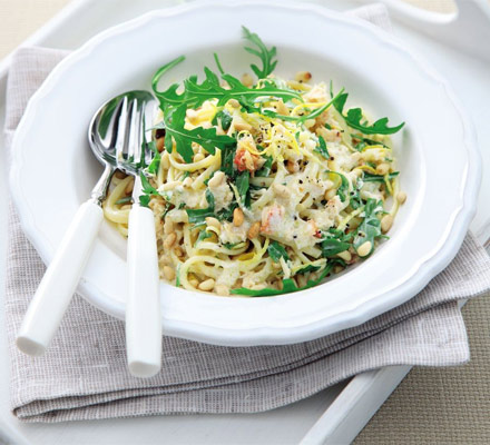 Smart crab linguine