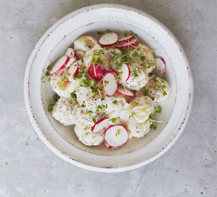 Summer potato salad