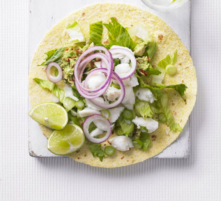 Crab & avocado tostadas