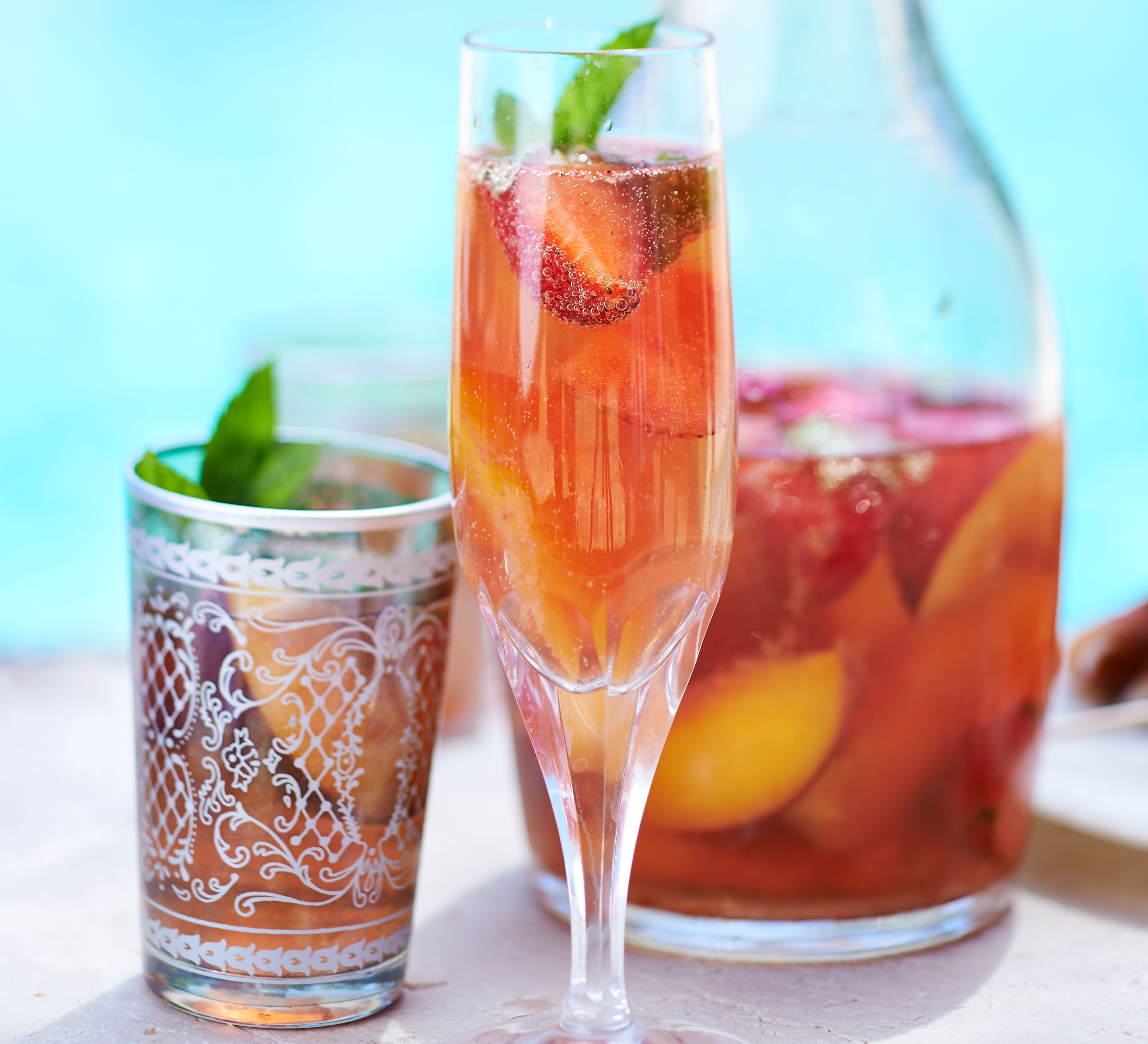 Rosé sangria