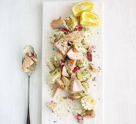 Scandi salmon salad