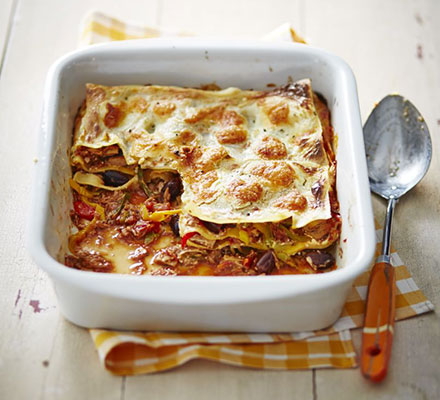 Sicilian-style tuna lasagne