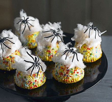 Spider nest cakes