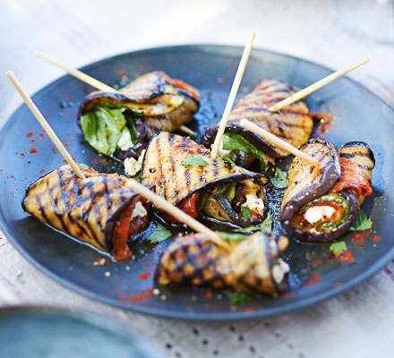 Stuffed & grilled vegetable bites