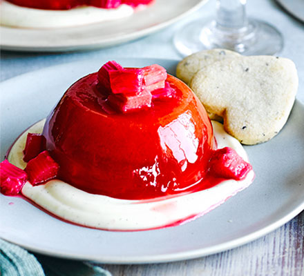 Tipsy rhubarb & blood orange jelly