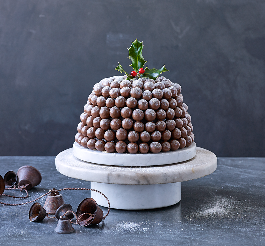 Millionaire’s ice cream bombe