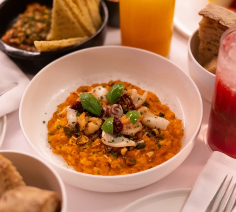 Experience The Lighthouse with a special Sail The Med menu