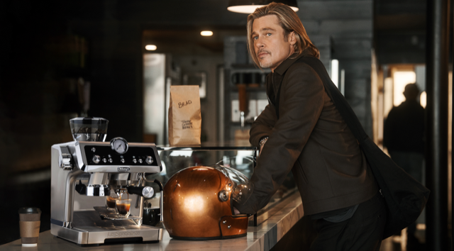 De Longhi GLobal Ambassador Brad Pitt