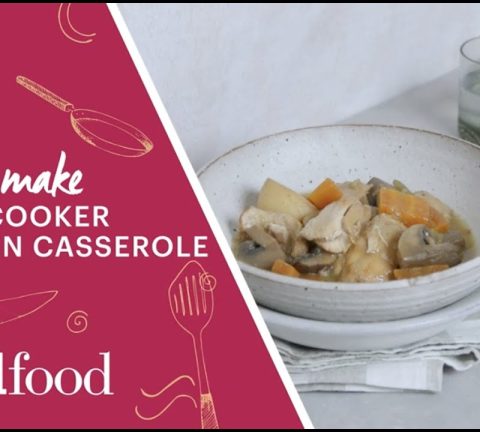 How to make Slow cooker chicken casserole