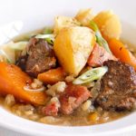 St Patrick's Day menu